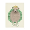 thumbnail image 1 of Fab Funky 'Ballet Sheep 4' Canvas Art, 1 of 3