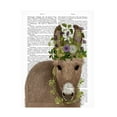 thumbnail image 1 of Fab Funky 'Donkey Bohemian 2 Book Print' Canvas Art, 1 of 3