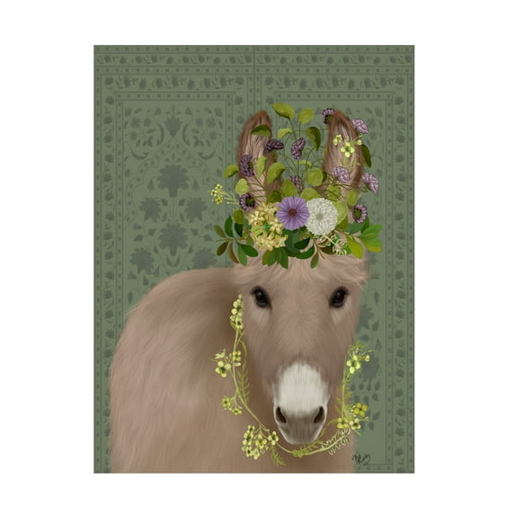 Fab Funky 'Donkey Bohemian 2' Canvas Art