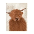 thumbnail image 1 of Fab Funky 'Highland Cow 10 Portrait' Canvas Art, 1 of 3