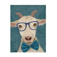 thumbnail image 1 of Fab Funky 'Nerdy Goat' Canvas Art, 1 of 3