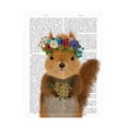 thumbnail image 1 of Fab Funky 'Squirrel Bohemian Book Print' Canvas Art, 1 of 3
