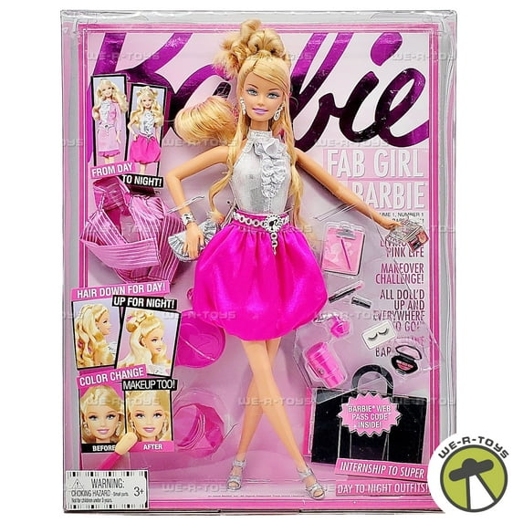 Fab Girl Barbie Doll 2008 Mattel P6883