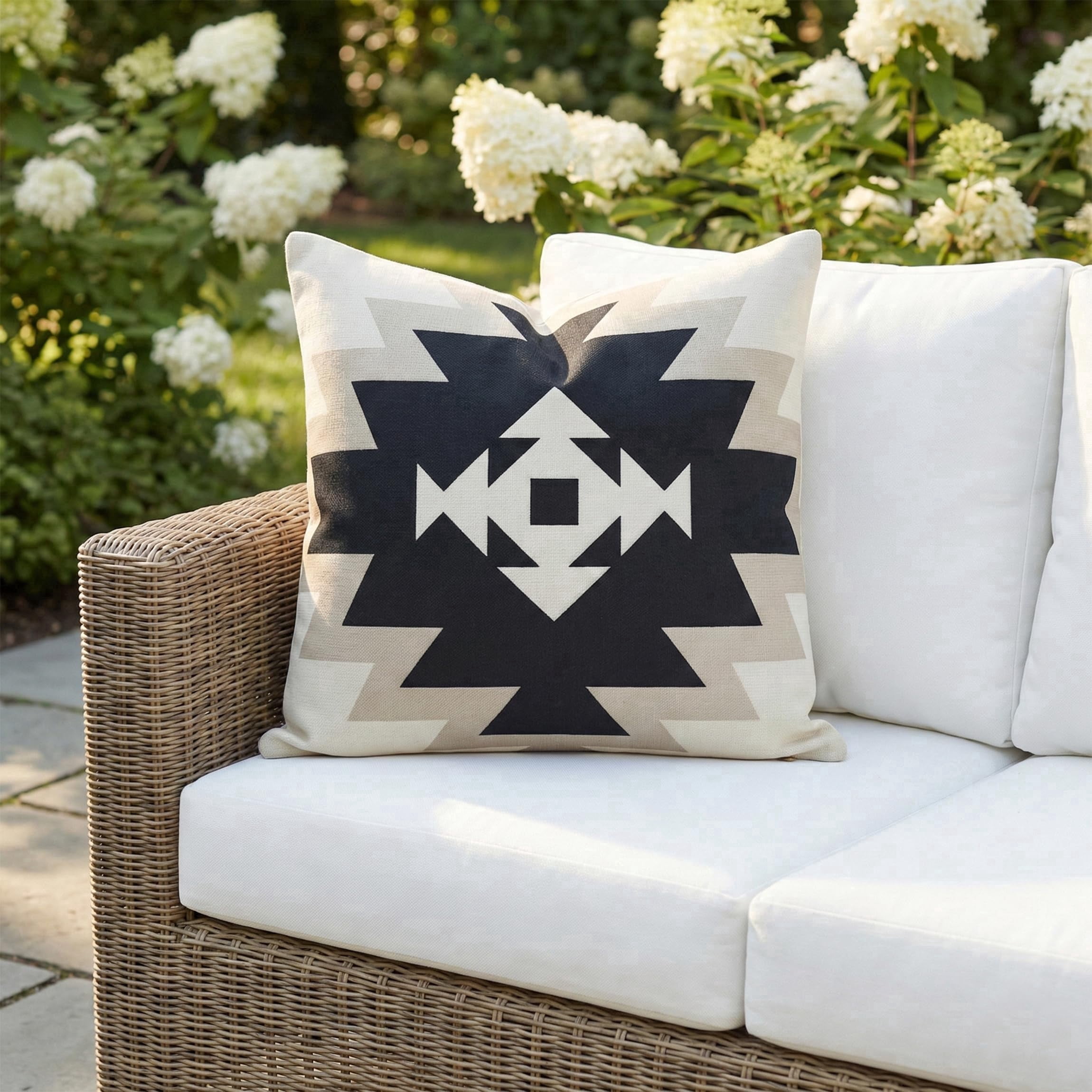 Fab Habitat Indoor/Outdoor Throw Pillow Made from Recycled Polyester ...