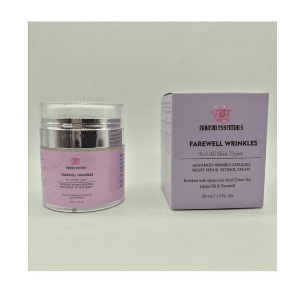 Fab Icon Cosmetics Advanced Wrinkle Reducing Night Repair 2.5% Retinol Cream Facial Moisturizers.