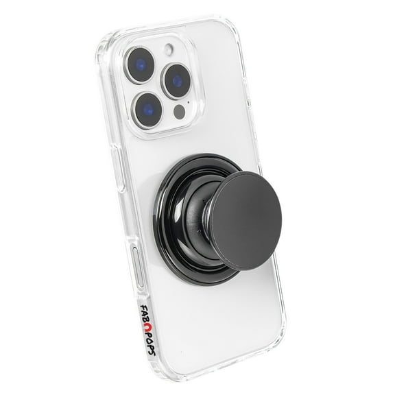 Fab Pops Phone Grip for Magsafe with Magsafe Ring, Mounting Plate, Phone Grip for Magsafe, Black