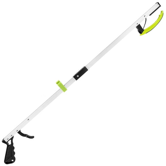 FabLife Deluxe Folding Reaching Aid, Pistol Grip, Open-Jaw, 32"