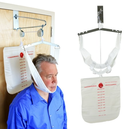 FabTrac Over-Door Cervical Traction with Velcro Head Halter