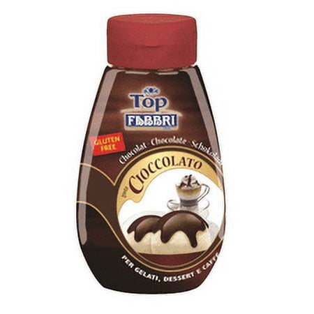 Fabbri Chocolate Mini Topping Squeeze Bottle 8oz (PACK OF 2)