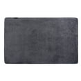 thumbnail image 1 of Tricol Clean FABBRICA HOME Memory Foam Accent Rug in Solid 21x34 21x34 - Grey/Solid, 1 of 5