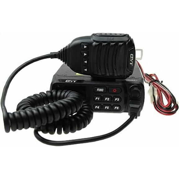 Fabbrica QYT CB-27 12/24V AM/FM Mobile CB Radio, Black, CB-27, Box, Microphone & Bracket & Manual