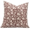 Size: 14" X 14", Actual Color: Brown