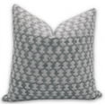 thumbnail image 1 of Fabdivine Block Print Throw Pillow Cover, 14x14 Inch Thick Linen Decorative Cushion Cover, Geometrical Boho Design Green Pillow Cover for Sofa And Couch, 1 of 5
