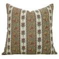 thumbnail image 1 of Fabdivine Hand Block Print Pillow Covers, Lightweight & Soft , 20"X20" Linen Blend Pillow Covers , Laxmi, 1 of 1