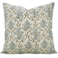 thumbnail image 1 of Fabdivine Hand Block Print Pillow Covers for Every Home, Boho textured Linen Blend, 20"X20" , Vishal Pushp, 1 of 9