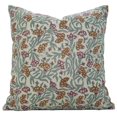 thumbnail image 1 of Fabdivine Hand Block Printed Pure Linen Cushion Covers, 26X26, Throw Pillowcase Cushion Cover with Zipper for Sofa, Couch, Home Décor, Outdoor, Farmhouse, Living Room, Thorny stems, 1 of 8