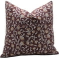 thumbnail image 1 of Fabdivine Handcrafted Duck Canvas Hand Block Print Pillow Cover, 24X24, Himachal, 1 of 5