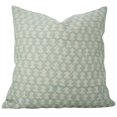 thumbnail image 1 of Fabdivine Handcrafted Pure Linen Hand Block Print Pillow Cover, 20X20, Throw Pillowcase Cushion Cover with Zipper for Sofa, Couch, Home Décor, Outdoor, Farmhouse, Living Room, Traz, 1 of 8