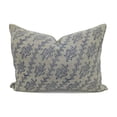 thumbnail image 1 of Fabdivine Thick Linen Hand Block Print Elegant Throw Cushion Cover , 16"X16", Gray, 1 of 5