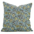 thumbnail image 1 of Fabdivine Timeless Block Print Designs , 20"X20", Viscose Linen Pillow Covers for Modern Living, Naayab, 1 of 9