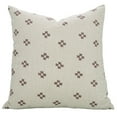 thumbnail image 1 of Fabdivine's Decorative Hand Block Print Pillow Cover for Living Room, 20"X20", Barfi, 1 of 1