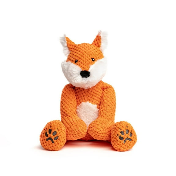 Fabdog Floppy Plush Dog Toy, Fox, Small (Size: Small)