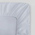 thumbnail image 1 of Fabdreams 100% Organic Cotton GOTS Certified 400 TC Sateen Queen Fitted Sheet | White, 1 of 9