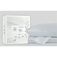 thumbnail image 1 of Fabdreams 100% Organic Cotton GOTS Certified 400 TC Sateen Queen Sheet Set | White, 1 of 9