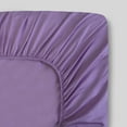 thumbnail image 1 of Fabdreams GOTS Certified Percale Weave 100% Organic Cotton King Fitted Sheet|300 Thread Count| Cool Crisp Breathable|Luxury Finish| Fit Upto 17" Deep Pocket Mattress|Sustainable|Lilac, 1 of 9