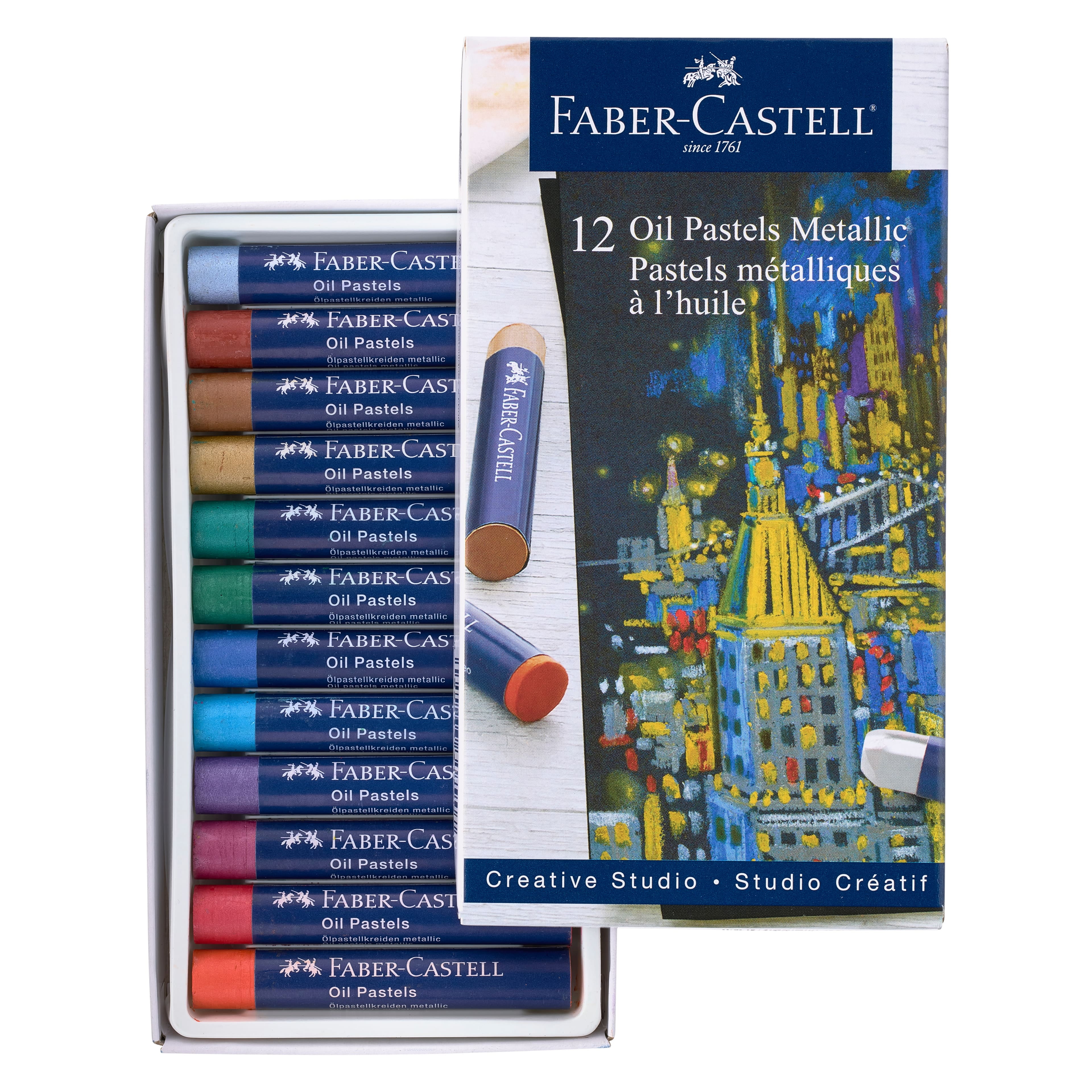 Faber-Castell Oil Pastel Set – Pack of 25 (Assorted) – Art Never Die !!