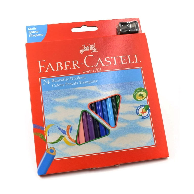 Faber Castell Colored Pencil: Classic Color Pencils Set 24 colors Long