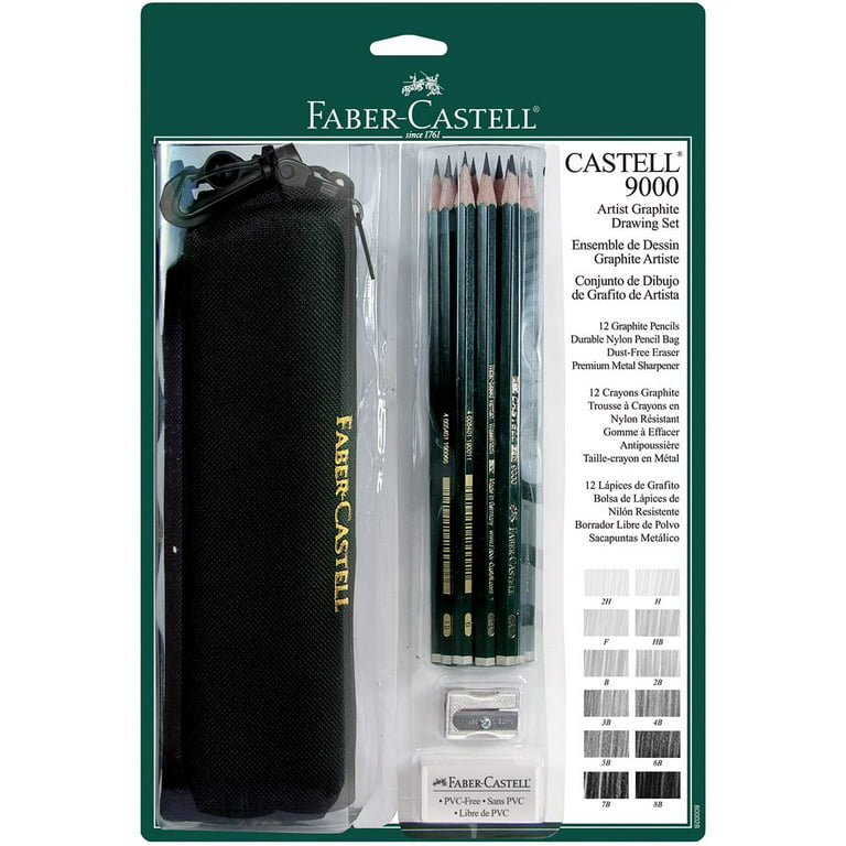 Faber-Castell Graphite Pencil - Castell 9000 HB
