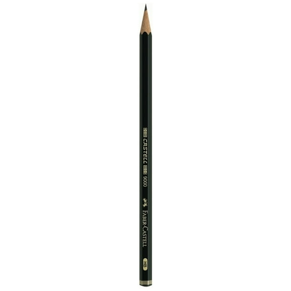 Faber-Castell 9000 Graphite Pencils Box of 12 - HB
