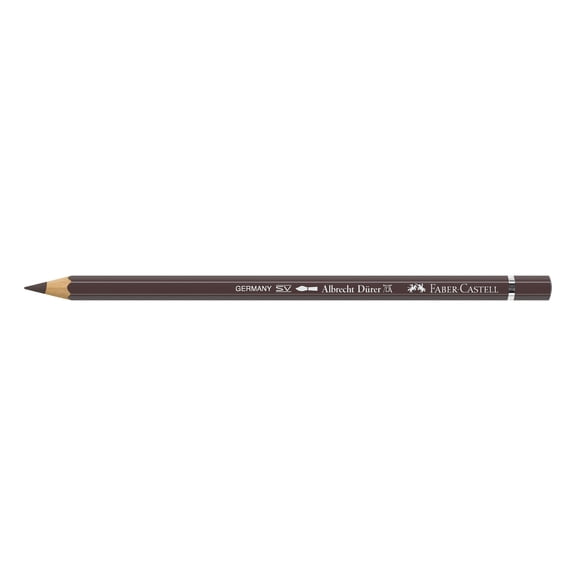 Faber-Castell Albrecht Durer Watercolor Pencil 6/CT-#177, Walnut Brown
