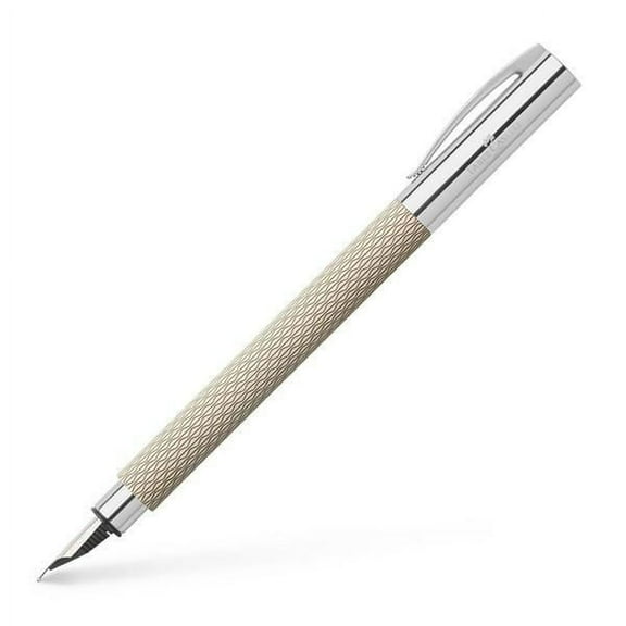 Faber-Castell Ambition White Sand Fountain Pen - Medium