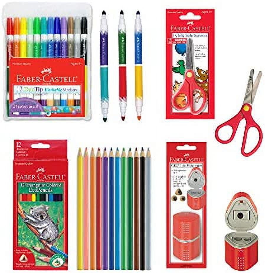 Faber-Castell Essential Note Taking Supplies - Studying Essentials Set with  6 Fineliner Journal Pens, College School Supplies, Stationary and Planner
