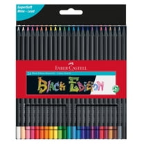 Black Edition Fine Art Colored Pencils: Premium Pigment & Super Soft Core, by Faber-Castell (24 Count)