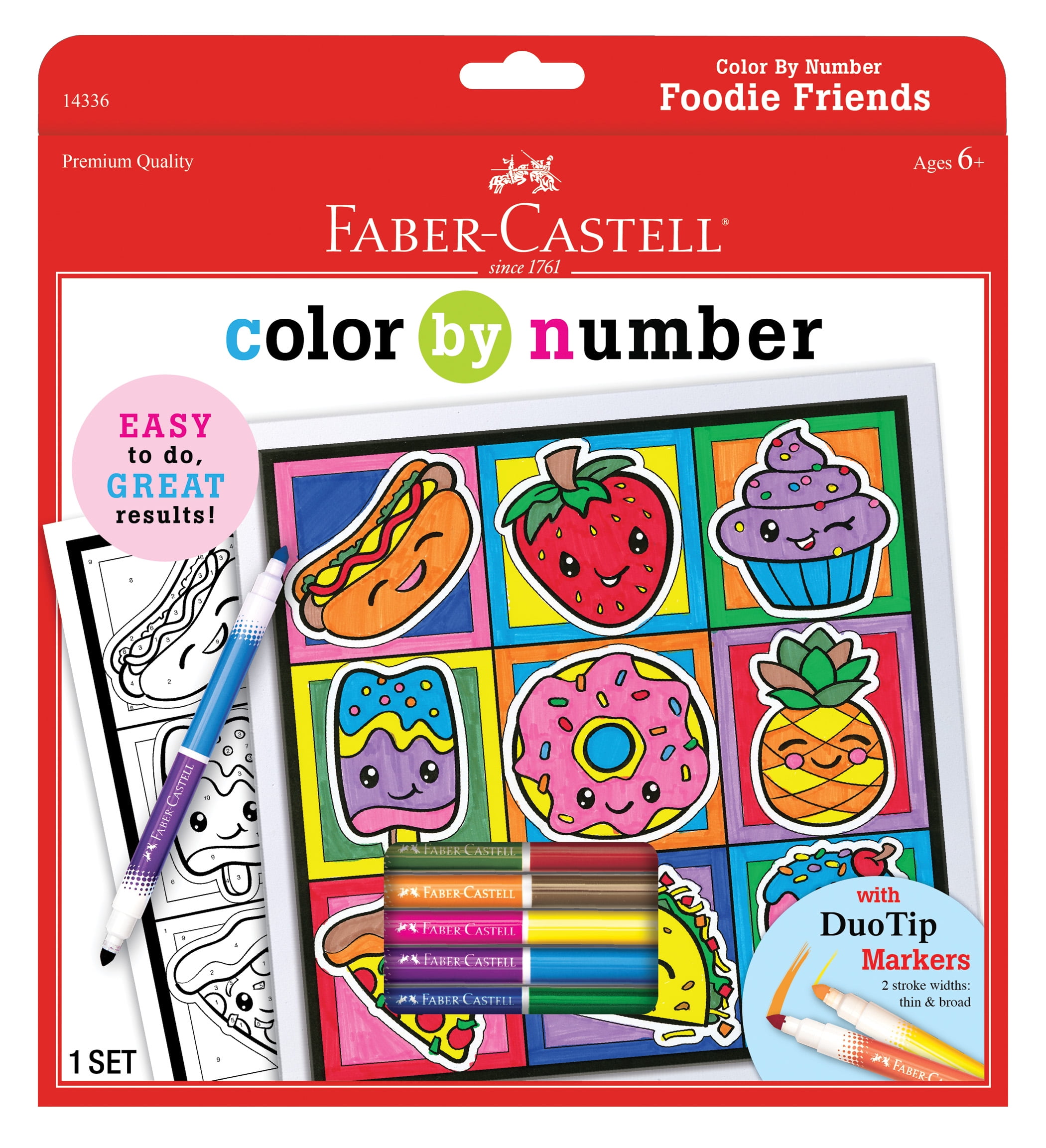 3261 Number Faber Castell Color By Number Color By Number Camping Kit