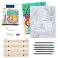 thumbnail image 1 of Faber-Castell Color by Number Wall Art Pet Parents, Adult Art Kit with Premium Color Pencils, Unisex, 1 of 7
