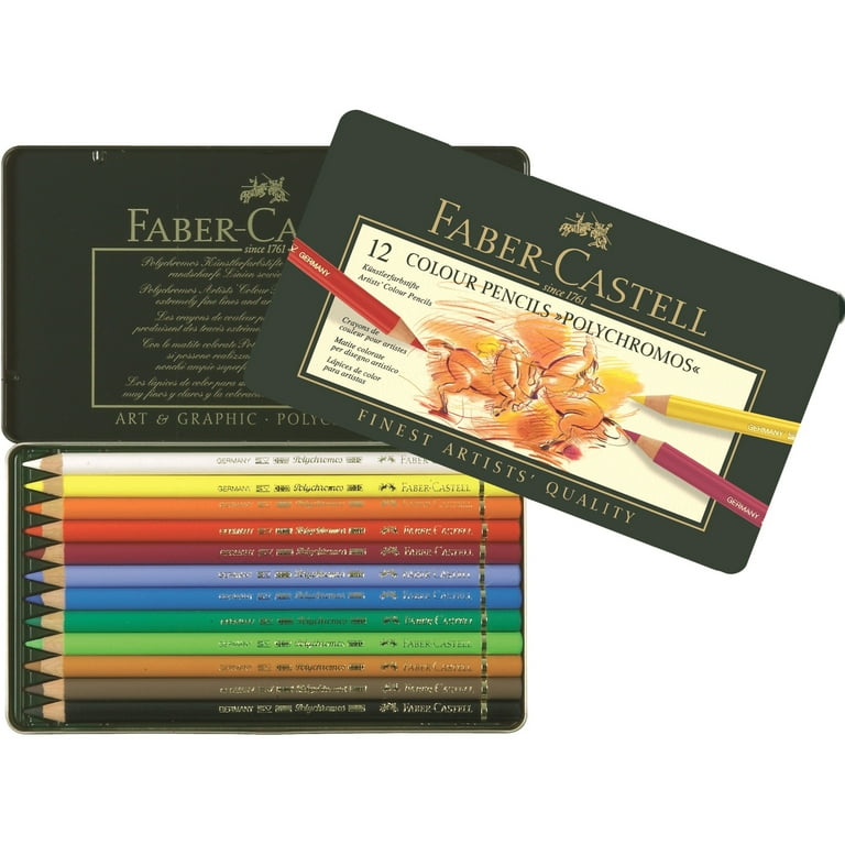 Faber-Castell Colour Pencil Polychromos tin of 12 (#110012
