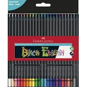 Faber-Castell Colouring Pencils - Black Edition - Assorted Colours - Pack of 24