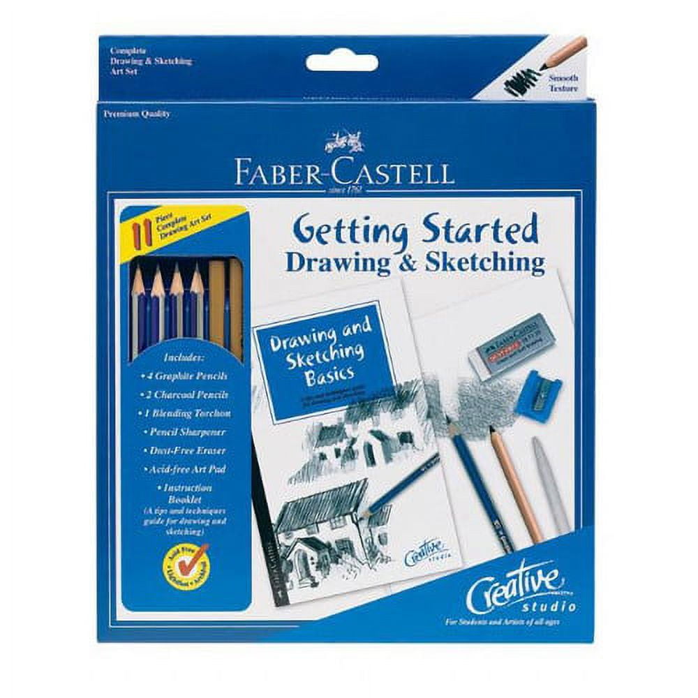 Faber-Castell Getting Started Drawing and Sketching Kit – The Art