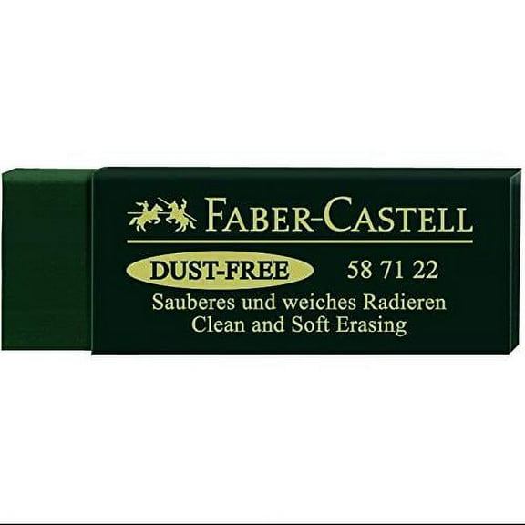 Faber-Castell Dust-Free Eraser - Green