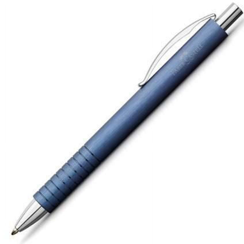 Faber-Castell Essentio Aluminum Blue Ballpoint Pen
