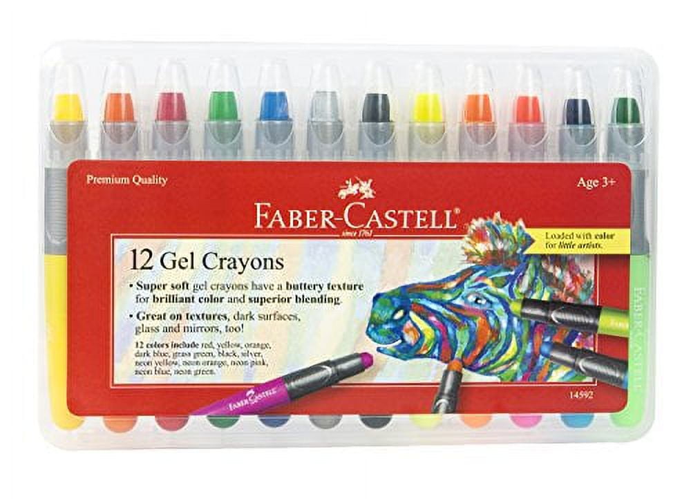 Faber-Castell Creative Studio Oil Pastel Crayons – 12 Vibrant Colors