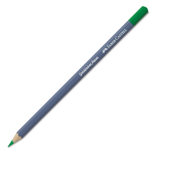 Faber Castell Goldfaber Aqua Watercolor Pencil - Grass Green 166