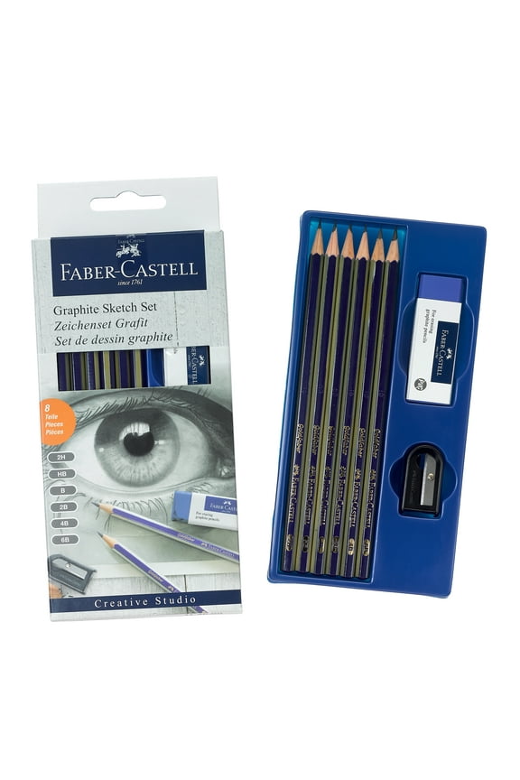Graphite Sketch Set, Sketching Pencil Set Art Set for Adults and Beginners