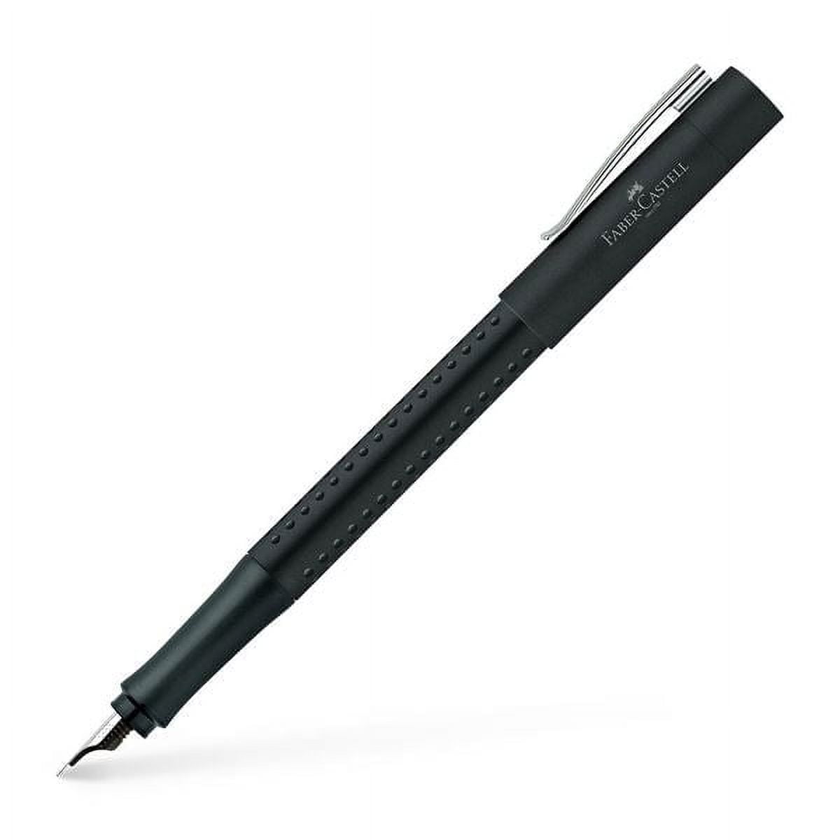 Faber-Castell Grip 2011 Black Fountain Pen - Medium