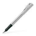 thumbnail image 1 of Faber-Castell Grip 2011 Silver Fountain Pen - Extra Fine, 1 of 3