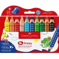 thumbnail image 1 of Faber-Castell Grippy Coloring Pencils Pack of 10 with Sharpener, 1 of 4